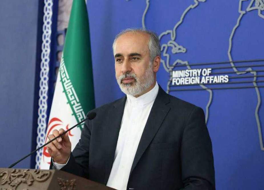 Nasser Kanaani, spokesman for the Iranian Foreign Ministry
