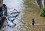 Floods in Parts of Northern Europe after Heavy Rains