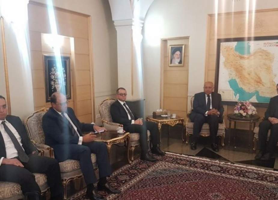 وزير خارجية مصر يصل طهران