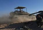 Israeli tank forces near Gaza