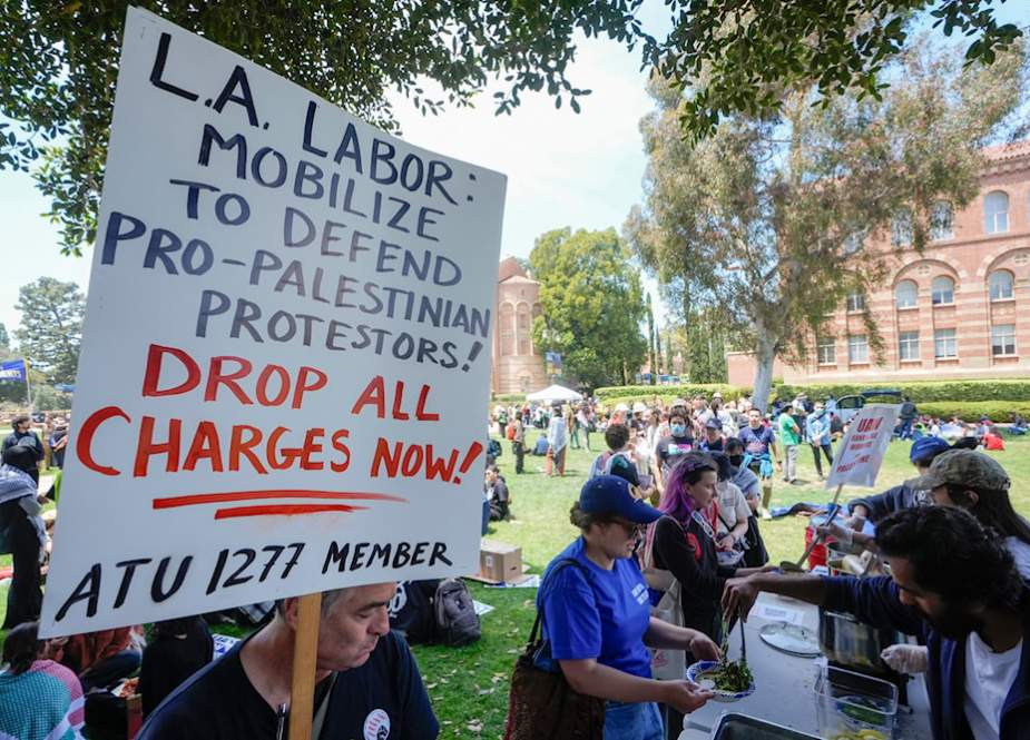 UCLA academics on strike against mishandling of pro-Palestine students