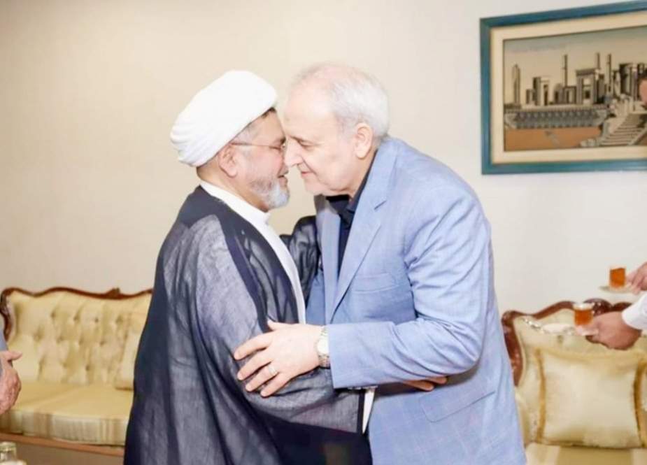 علامہ شبیر میثمی کی اعلی سطحی وفد کے ہمراہ اسلام آباد میں ایرانی سفیر رضا امیری مقدم سے ملاقات