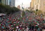 A rally to show solidarity with Palestinian people, in Karachi, Pakistan