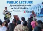 Menteri Luar Negeri Retno Marsudi, kuliah umum bertajuk Diplomasi Indonesia untuk Indonesia di Balai Senat UGM Yogyakarta